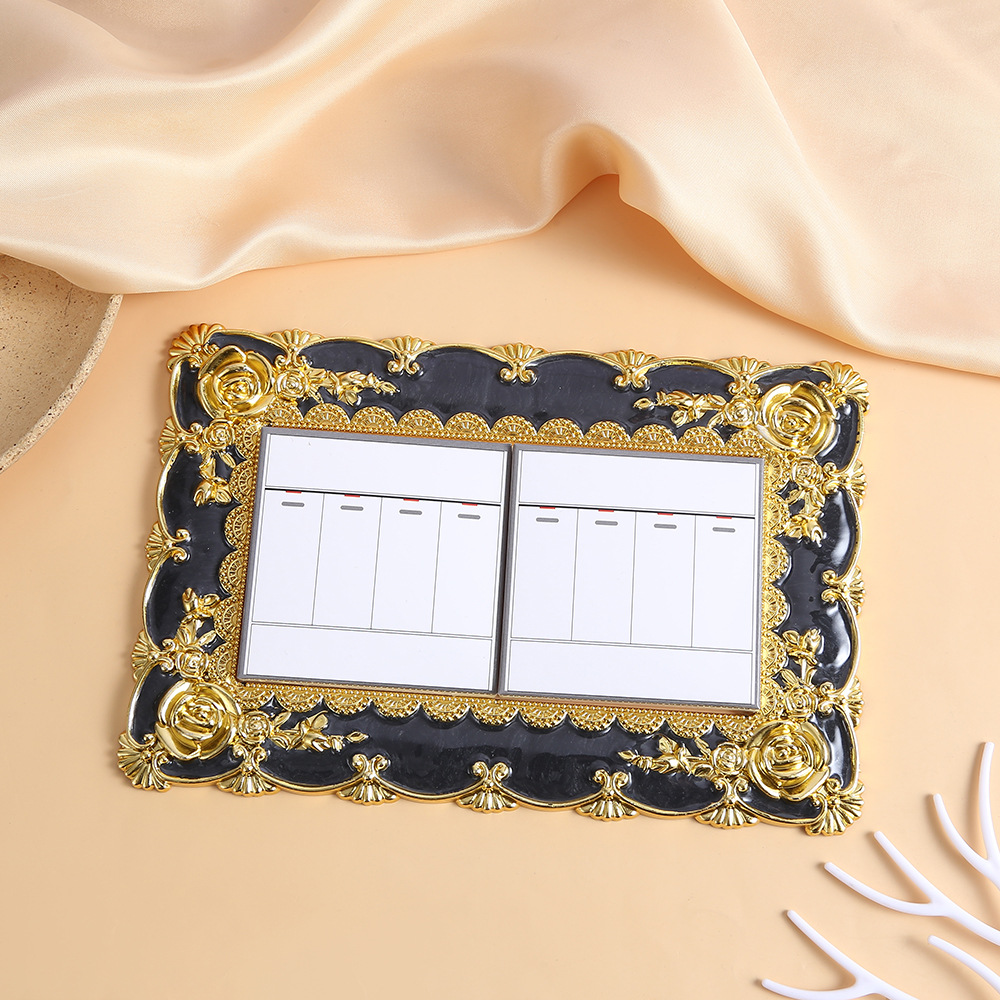 5045-12 골드 블랙 더블 오픈