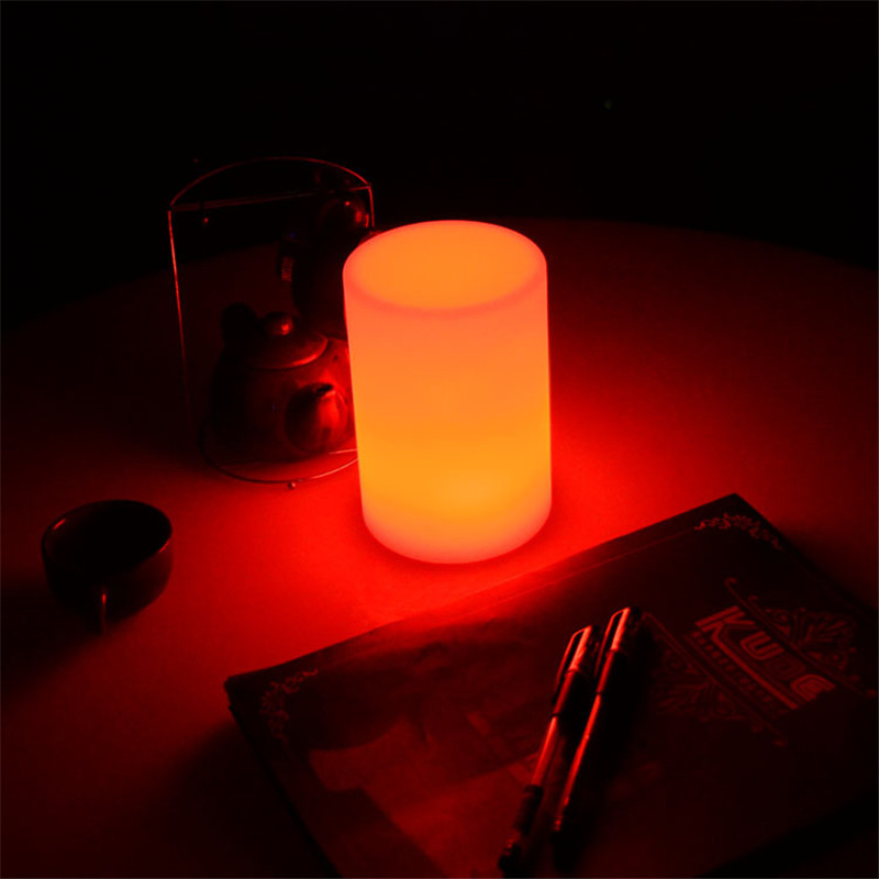 Luz de escritorio LED transfronteriza hombre lobo matando luz de atmósfera KTV luz de mesa de bar luz de escritorio portátil pequeña lámpara de escritorio cilíndrica