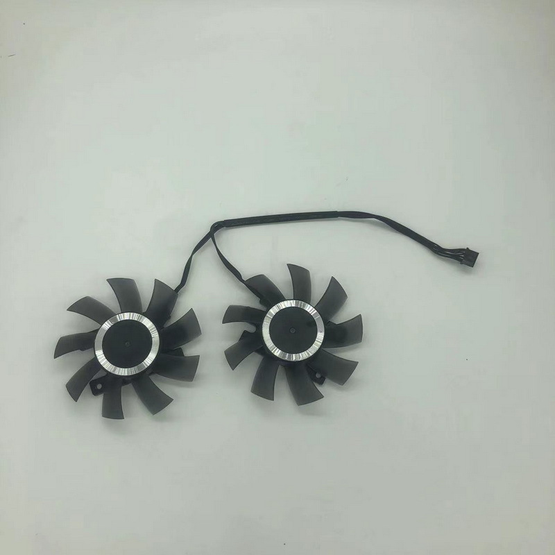 INNO3D映众 RTX2060/2070/GTX1650/1660TI 黑金至尊版 显卡风扇