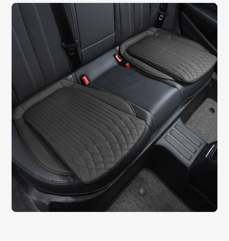 New car seat cushion suede winter one-piece four-season universal thickened special rear seat cushion