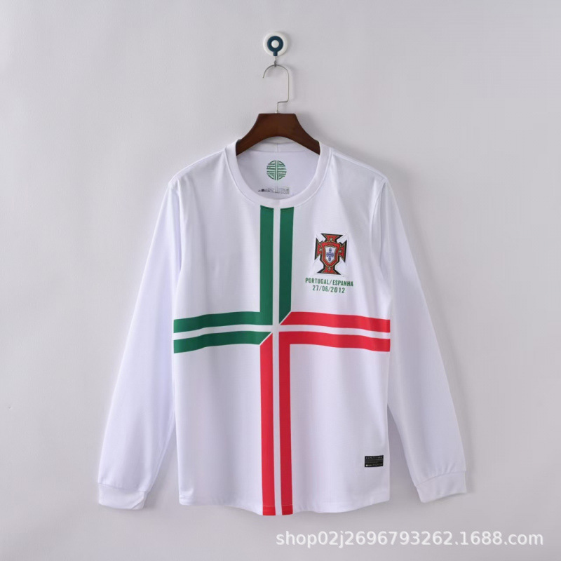 卸売レトロサッカー服ユヴェンドイツフランスイングランドACポルトガル皇馬クラシック長袖レトロユニフォーム|undefined