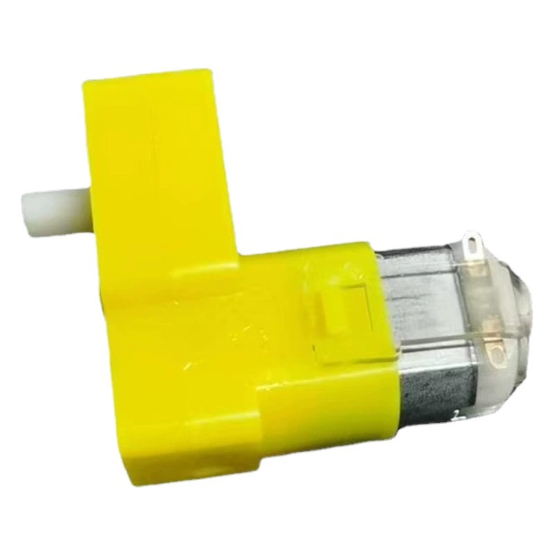 Мотор-редуктор TT130, L-образный, с металлическим валом, 48/120/200/208, для образовательных проектов и DIY, высокий крутящий момент, 5-10 кг