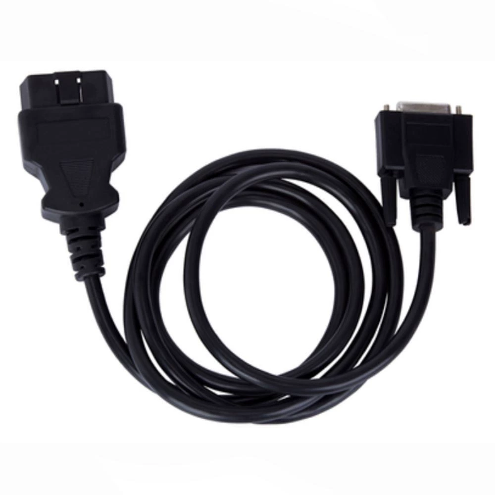 OBD2 16PIN головка к DB15 мужской интерфейс соединение OBD к DB15 материнская головка кабель данных
