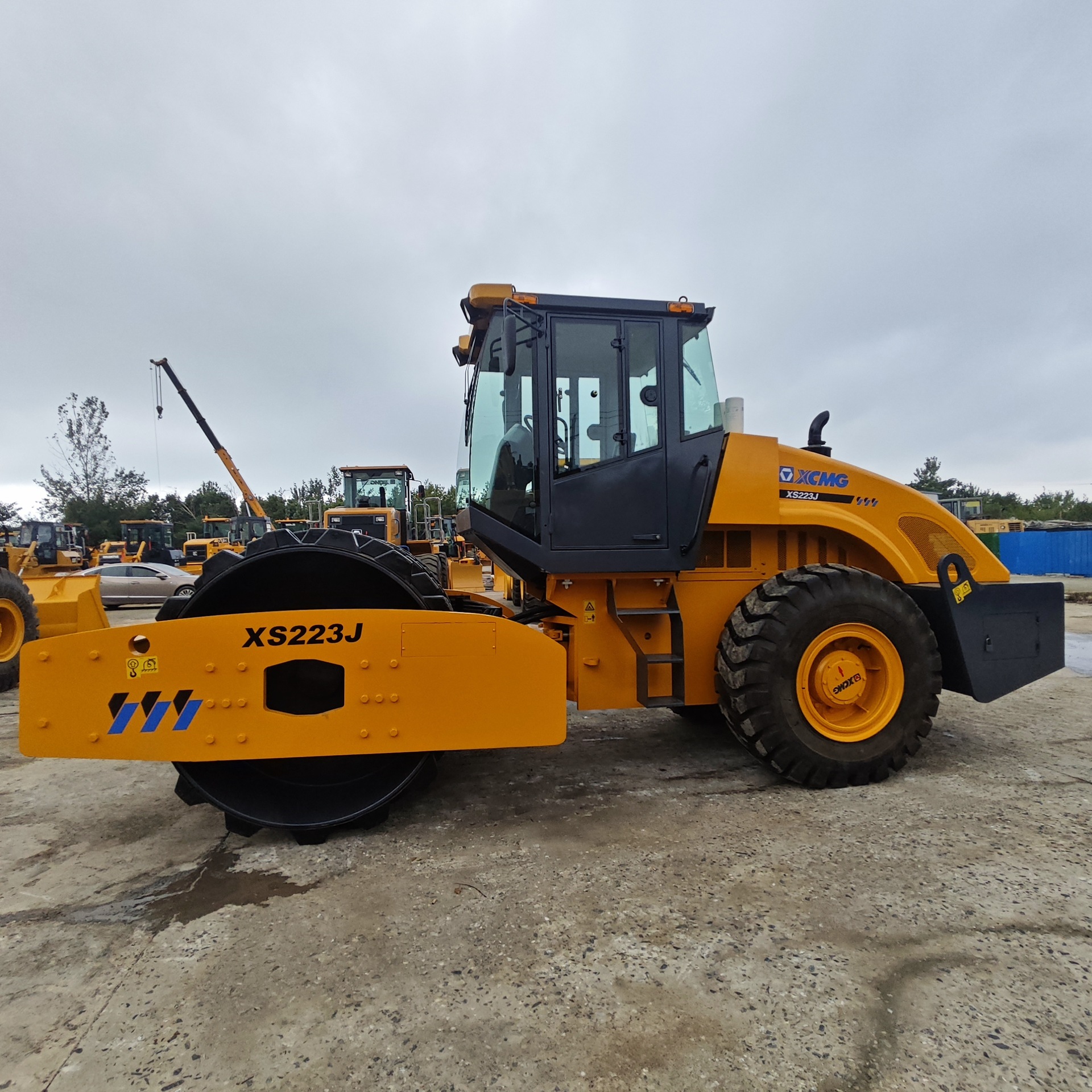 XCMG XCMG 22 toneladas rodillo compactor XS223J rodillo de corno