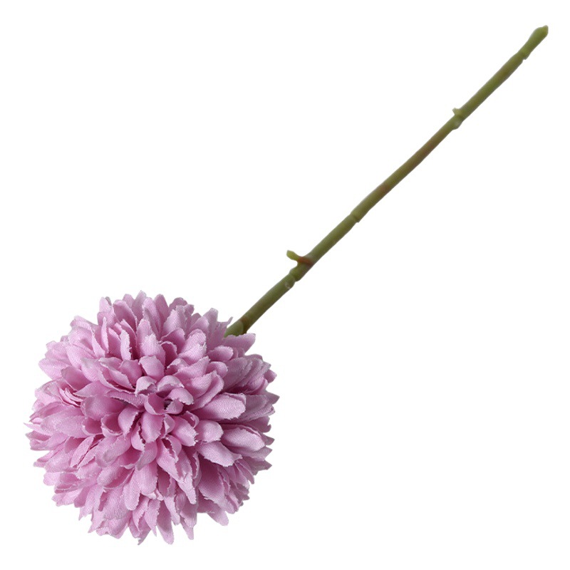 Flor Artificial de una Sola Cabeza, Diente de León, Jacinto, Crisantemo de Ping Pong, Flor Artificial, Flor Seca, Decoración Nórdica para el Hogar, Hotel, Boda, Venta al por Mayor