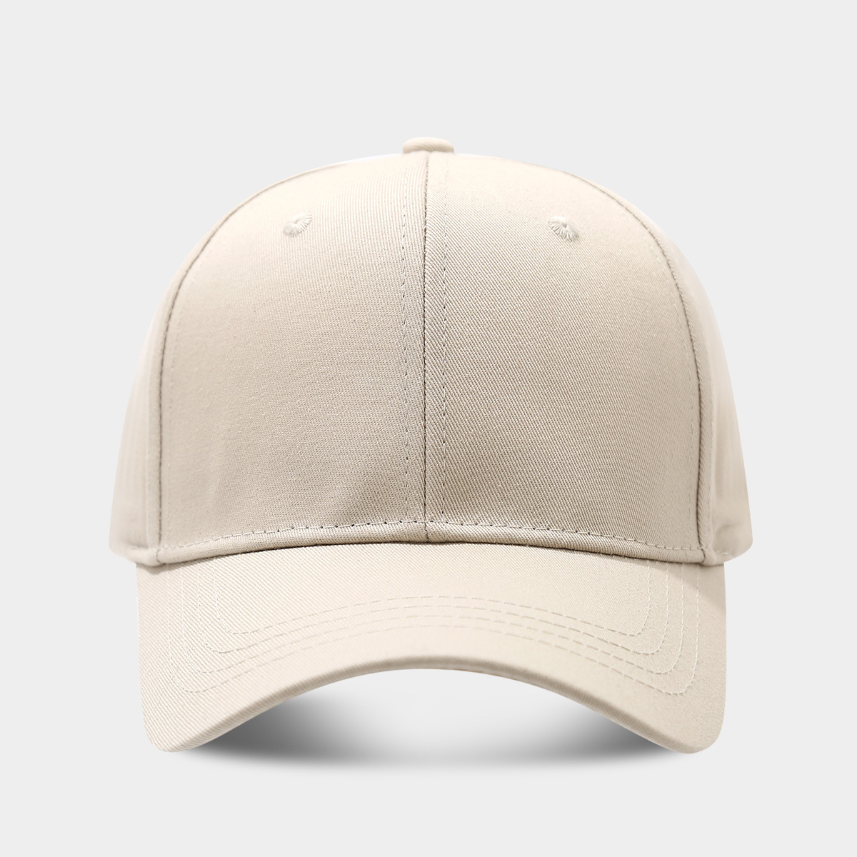Primavera y verano al aire libre sombrero de protección solar sombrero de color sólido simple sombrero de béisbol casual duro mostrando cara pequeño sombrero de lengua de pato para hombres y mujeres