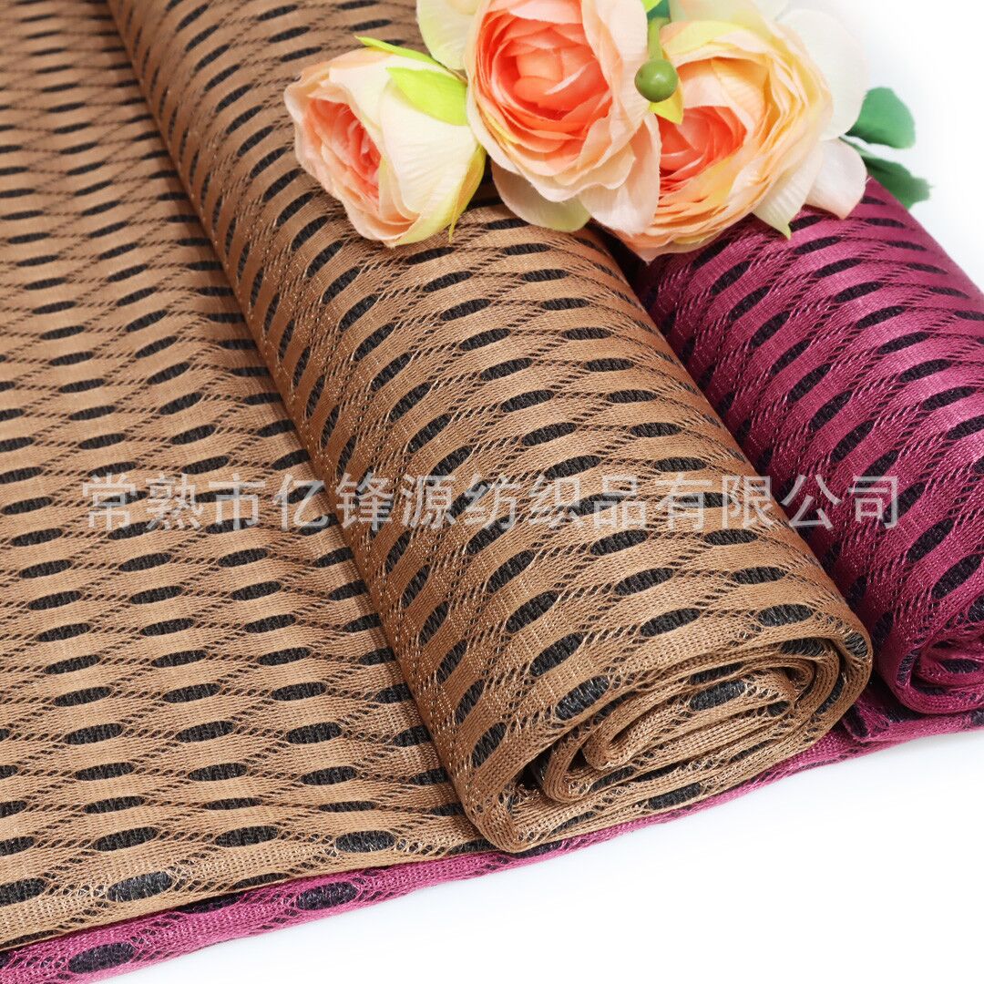 亿锋源销售薄款长眼网布  凉席箱包床垫等专用针织面料