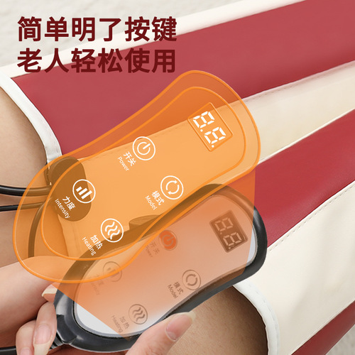 Healing and Warming Knee Support with Electric Heating for Cold and Aching Legs