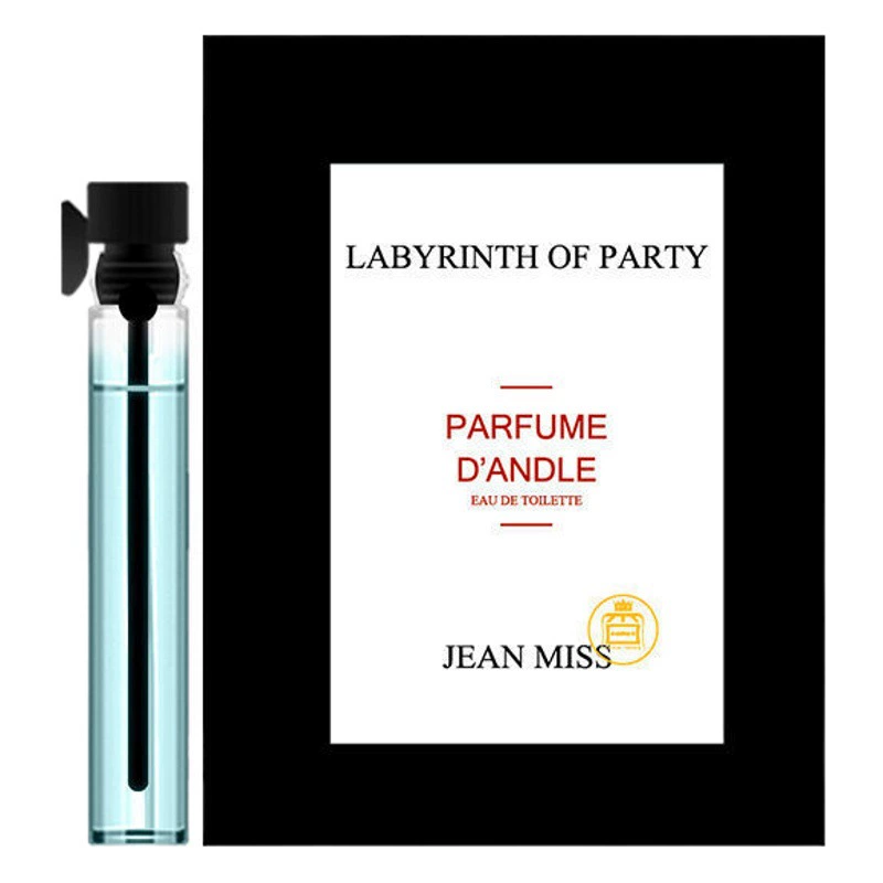 Парфюмерная пробная версия мужская леди долговечна легковосковатый свежий карточный картон духи 2ml портативный оптовая продажа