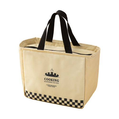 Japanese-style portable lunch box bag thickened aluminum foil large-capacity lunch bag office workers students bring rice waterproof insulation bag