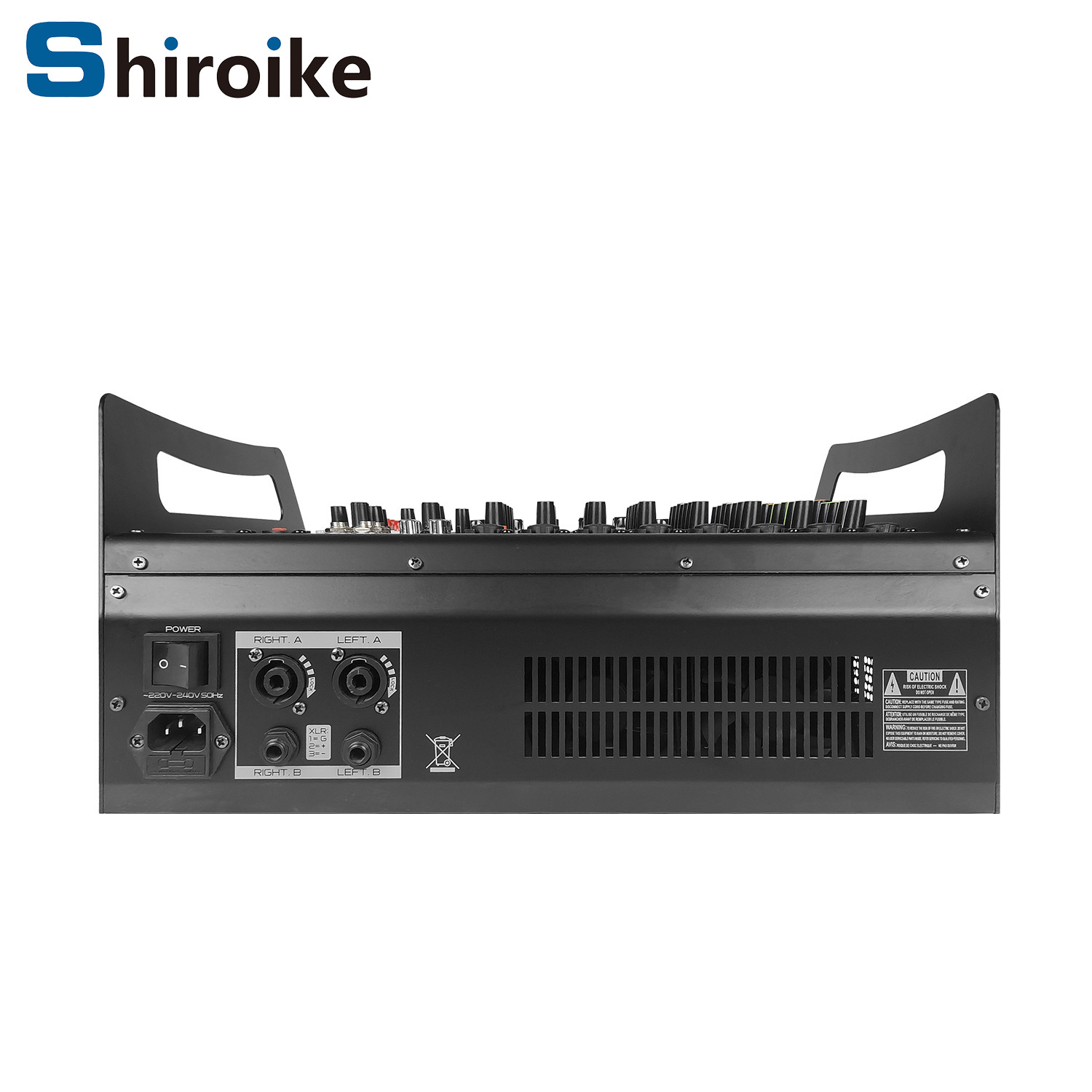 GAX-EM8 전문 8 채널 전원 48V 믹서 DJ 믹서 256DSP 노래방 무대 KTV