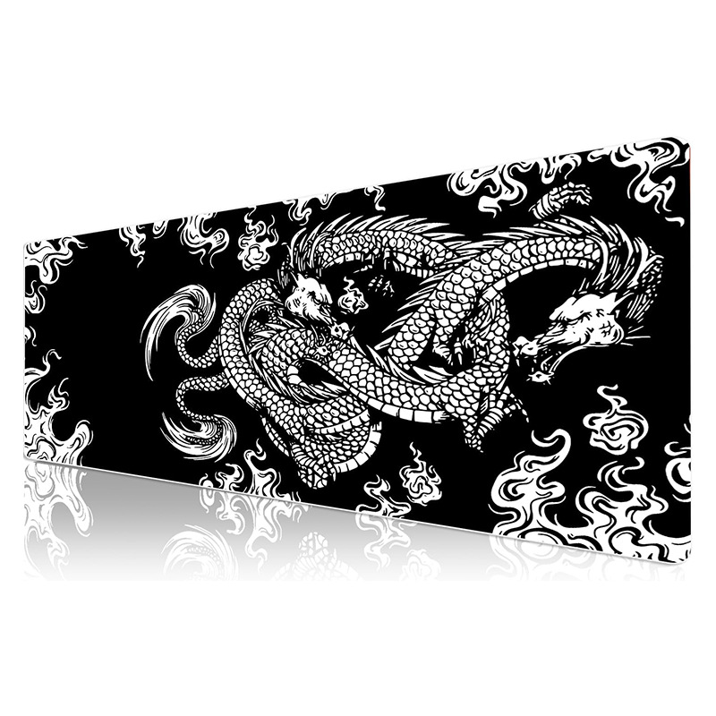 Alfombrilla de ratón de dragón volador explosiva de Amazon, oficina de juegos de oficina, caucho natural duradero, resistente al desgaste, ip europea y americana Asia