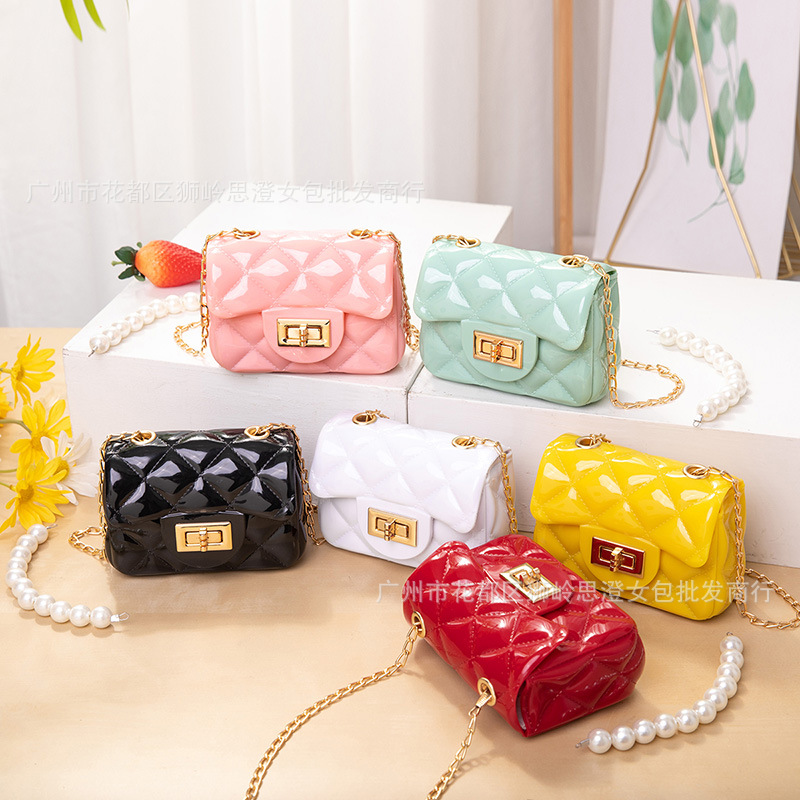 Mini Diamond Jelly handbags