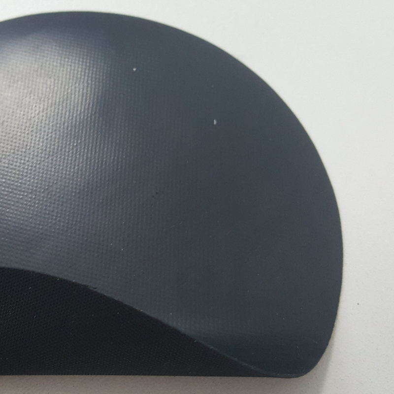 弹性耐磨防油耐老化耐化学腐蚀耐高温0.5mm黑色丁晴橡胶涂层布