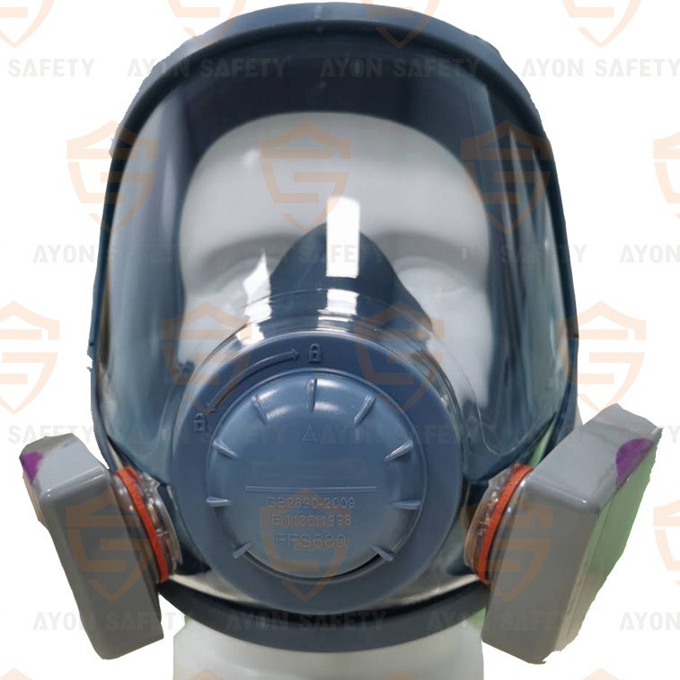 厂家直供全面型防护面具农药化工防毒防异味全面罩