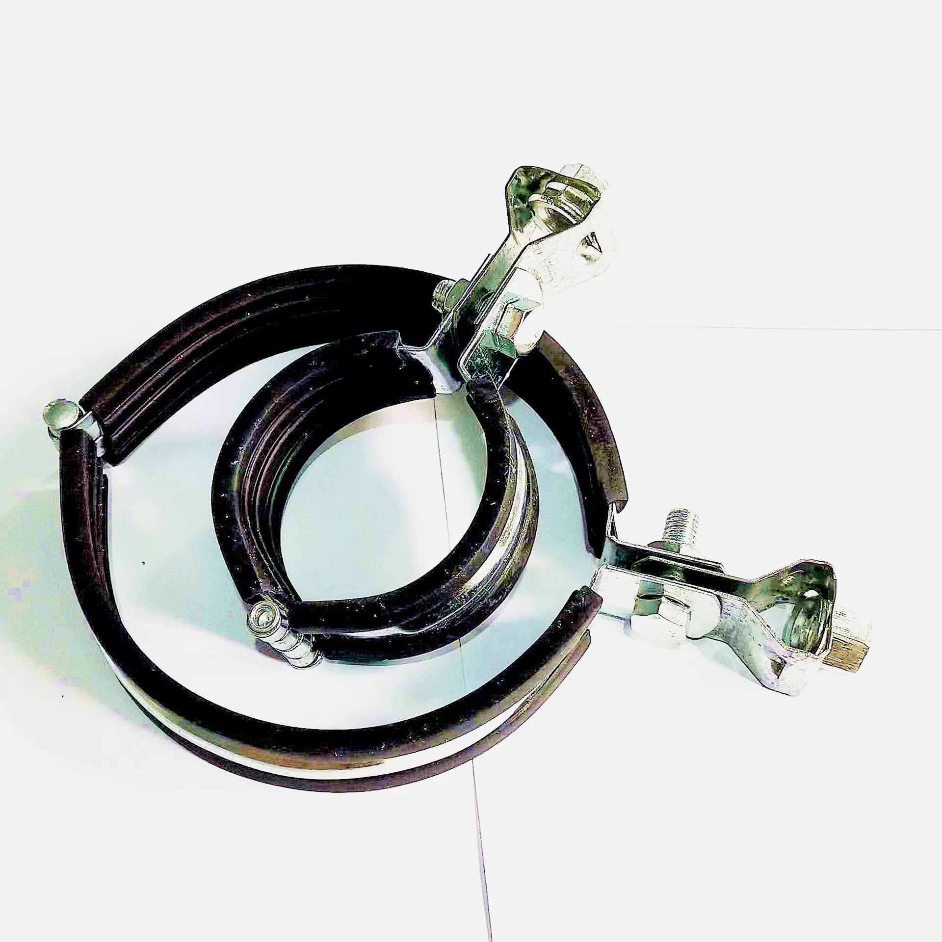 胶皮合页吊卡 万向灯笼抱箍  管道吊卡配件  万向吊头