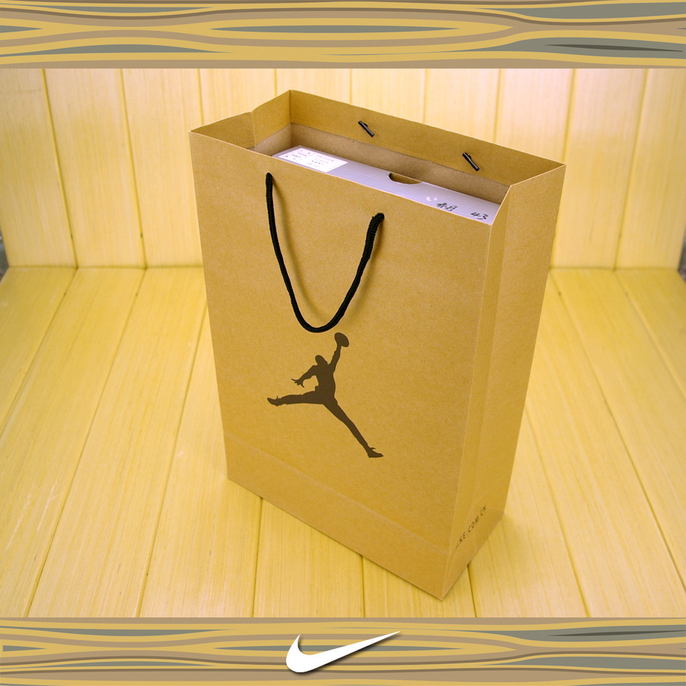 Jordan Jumpman Paper Shopping Bag (26x37x12cm) Brown