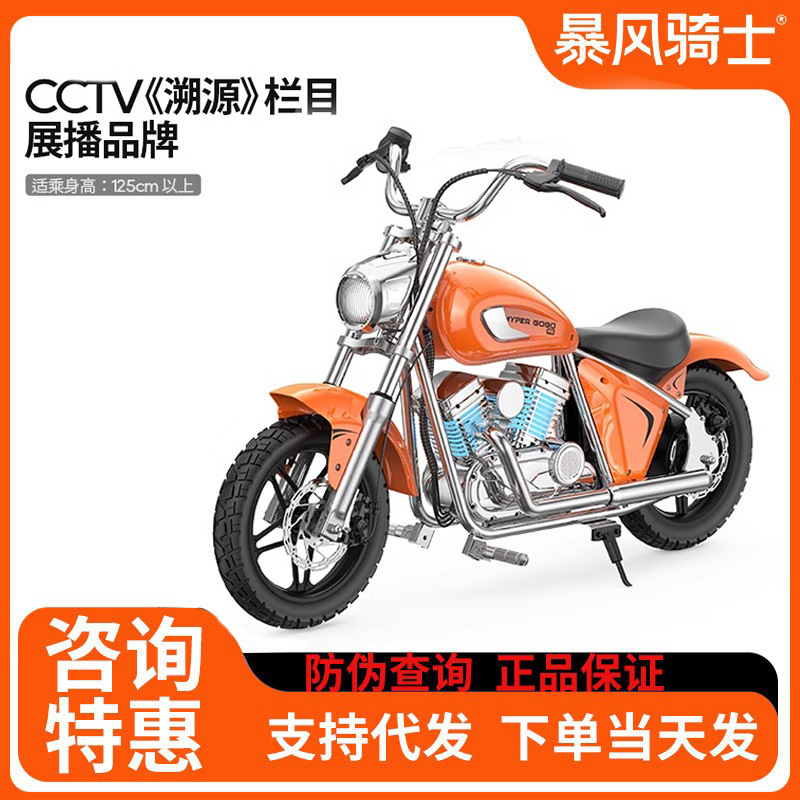 Electric retro motorcycle