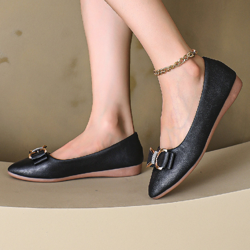 Women's Basic Solid Color Round Toe Casual Shoes display picture 5