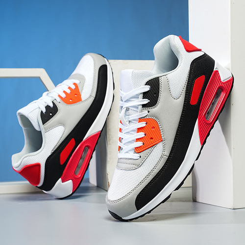 Live Stream Height Increasing Cushion Running Shoes for Men, Versatile Casual Shoes, Trendy and Fashionable Father's Shoes