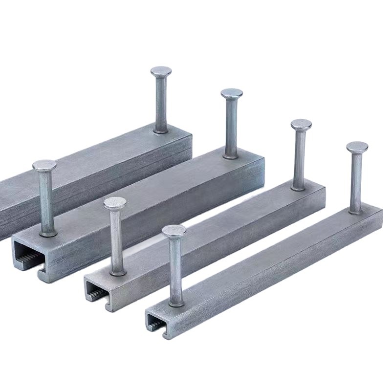 河北霞现槽式预埋件 41*26燕尾带齿管廊预埋槽道 厂家供应