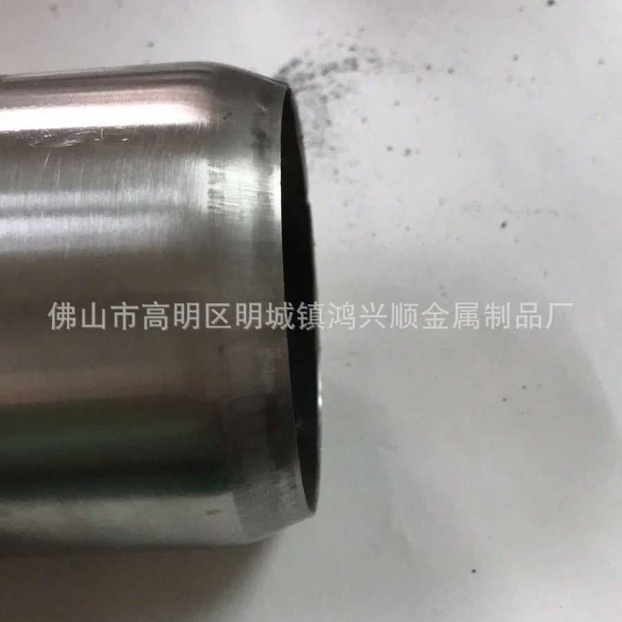 按客户要求加工做不锈钢产品 低价加工切管 冲床冲孔液压扩缩管