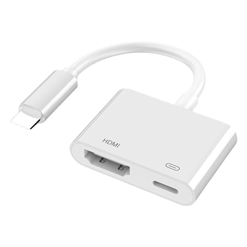 Кабель для синхронизации экрана Apple Lightning с HDTV, адаптер для синхронизации экрана мобильного телефона Apple с высоким разрешением.