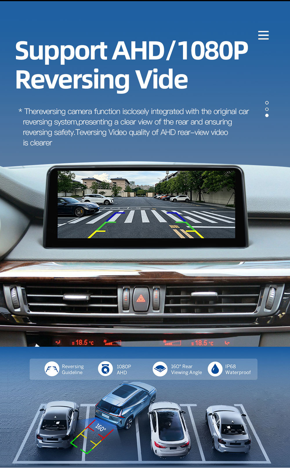 Suitable for Bmw X5 F15 Car-Mounted Intelligent Central Control Large-Screen Navigation All-In-One Machine Carplay Audio and Video Player