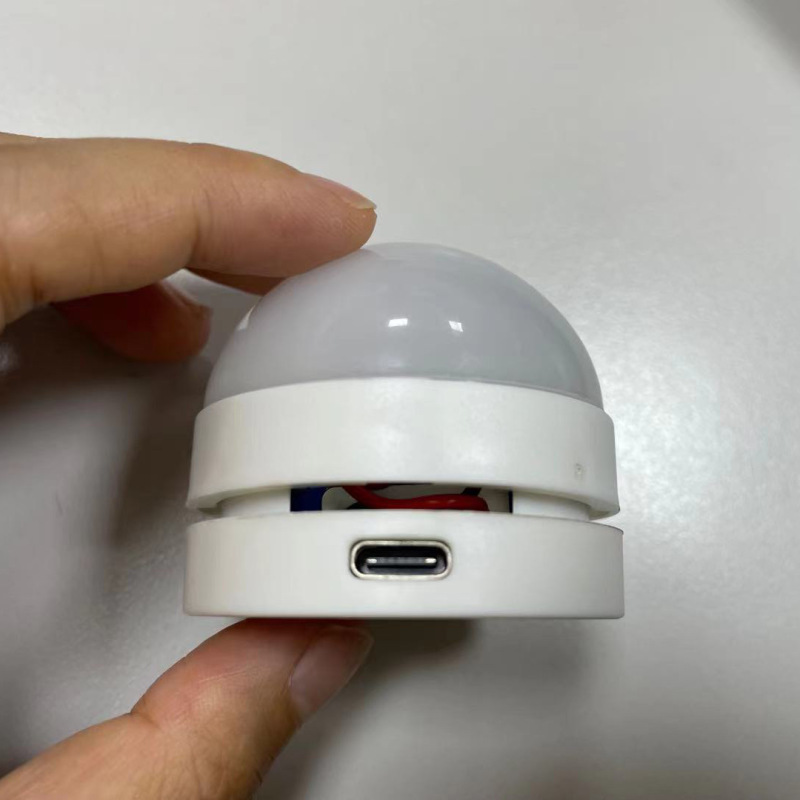 Factory Supplied 50mm Rechargeable Silicone Lamp Base, Vibrating Remote Control Silicone Enamel Luminous Movement with Card Slot