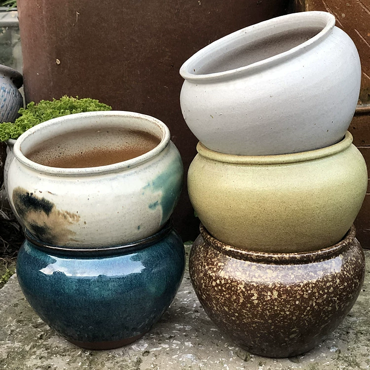 Yixing ручная глиняная глиняная горшок, мясистый горшок, зеленый горшок, черный дерево, старый горшок, дышащий фиолетовый песочный горшок, розовое растение, горшок