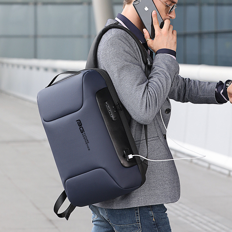 Bange New Men's Waterproof Business Travel Computer Sports Car Backpack_voghion.com