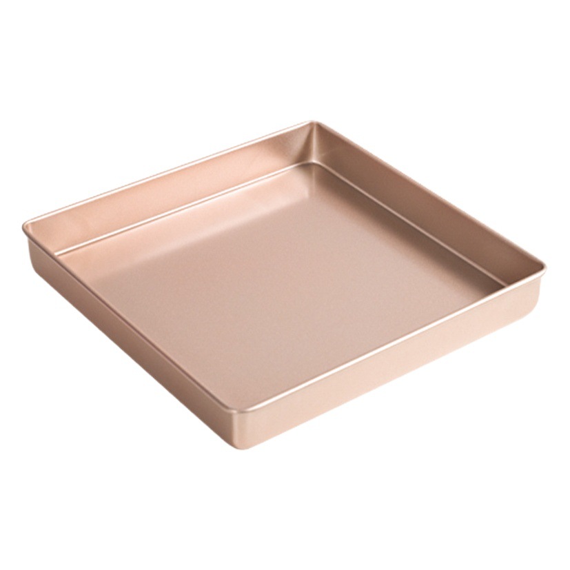 28 × 28 bandeja de hornear cuadrado antiadherente pastel galleta turrón copo de nieve crujiente horno barbacoa hogar molde para hornear