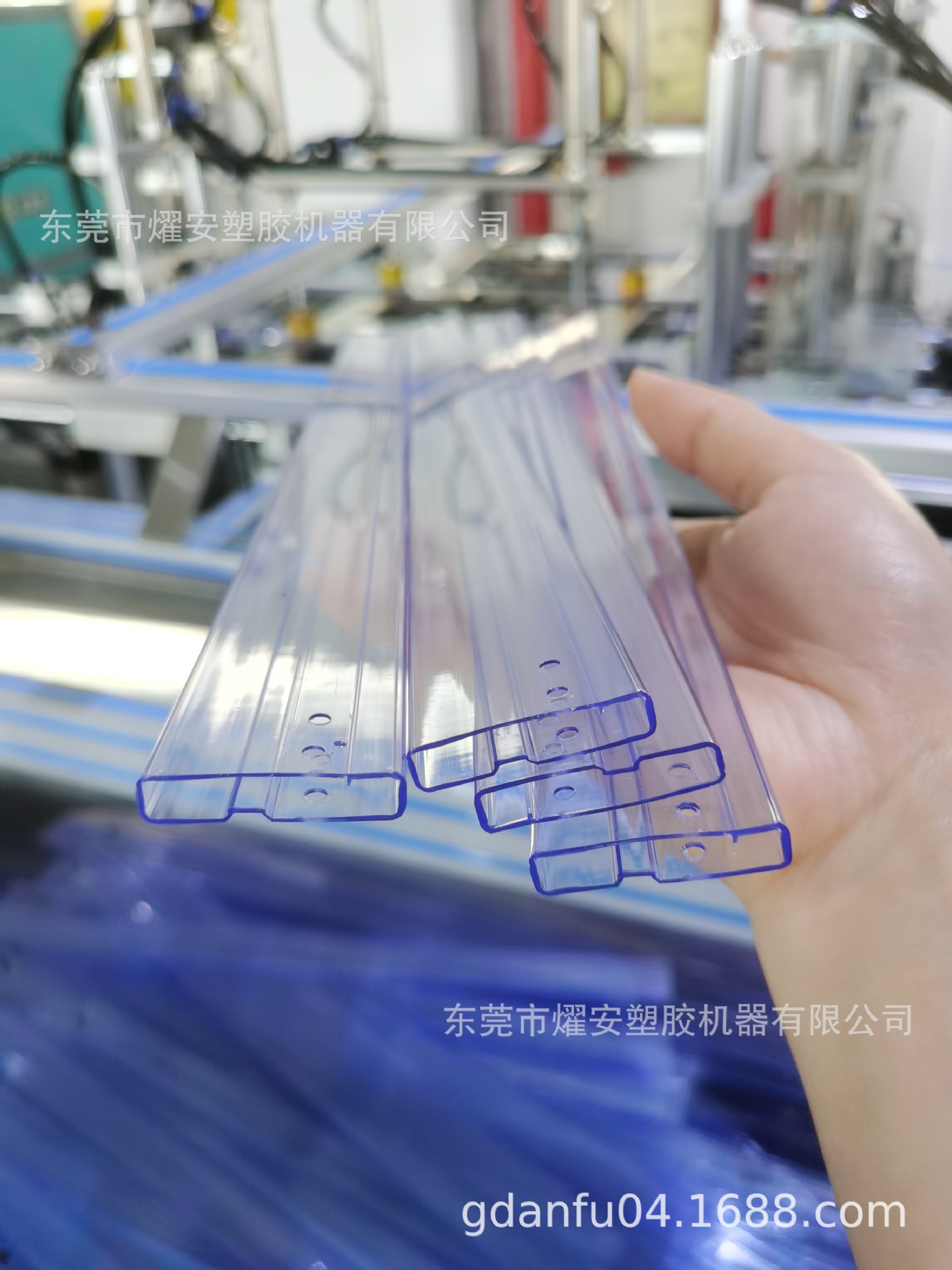 燿安自动在线打孔装订电子IC包装管机器