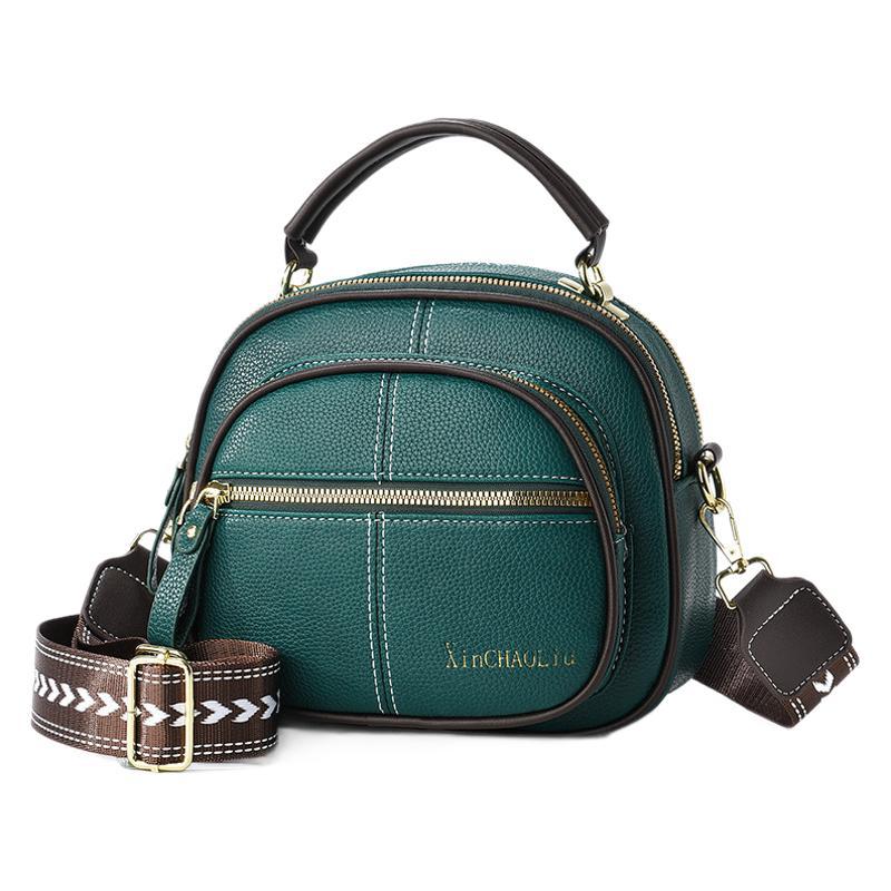 Nuevo simple multicapa transfronteriza bolsa redonda bolsa bolsa de mano ocio bolsa de hombro bolsa de mochila bolsa pequeña bolsa