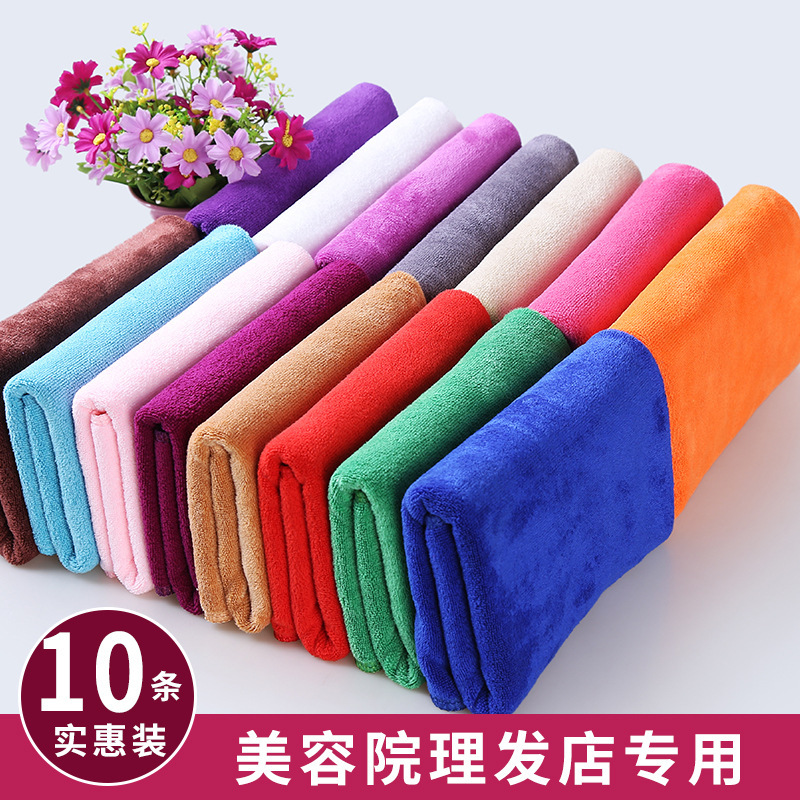 Beauty salon towel microfiber towel beauty towel barber shop hair drying towel headscarf towel wholesale logo