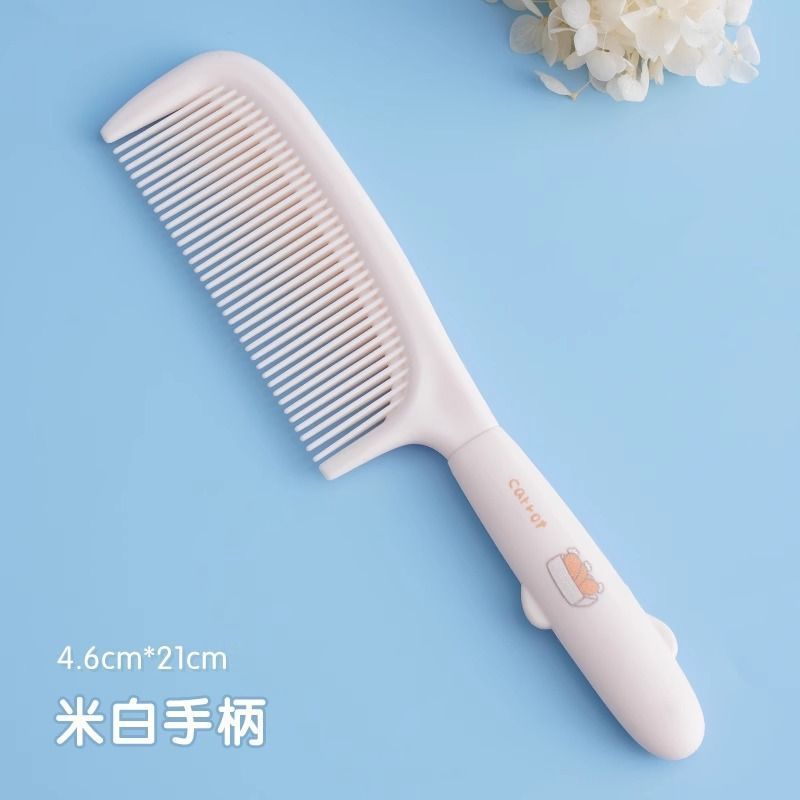 コーム 学生寮コーム 女性専用 ヘアスムージングポニーテールコーム ロングヘア 家庭用 少女・子供用 頭を傷つけない|undefined