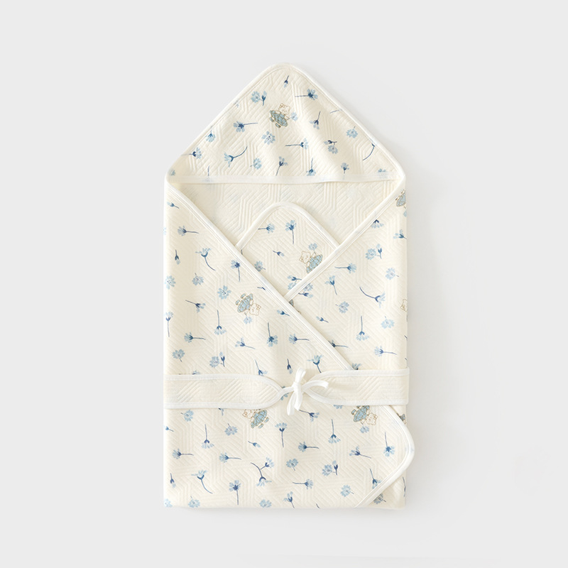 Newborn Warm Blanket, Baby Quilt, Newborn Autumn and Winter Quilt, Pure Cotton Quilt, Swaddling Room Baby Wrap Sheet