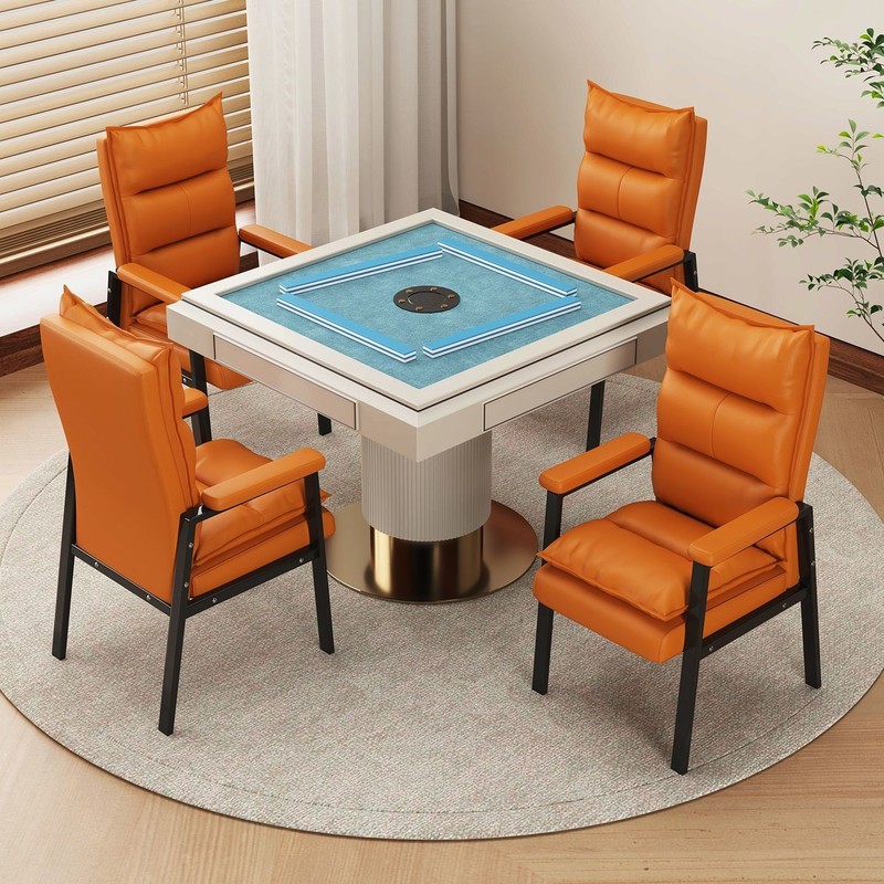麻雀棋牌室沙发椅打麻将椅子椅电脑椅久坐舒服折叠椅凳子办公|undefined