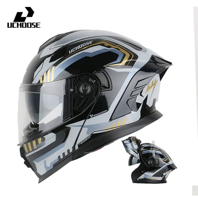 Riding Protection — Motosiklet kaskı (dəbilqə) - evolution-gold-s