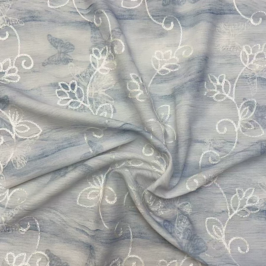 Шифон легкий и тонкий ткань, J111-6
