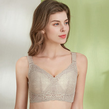 大胸显小显瘦无钢圈舒适透气全罩杯文胸高包容大码内衣穿无钢圈文