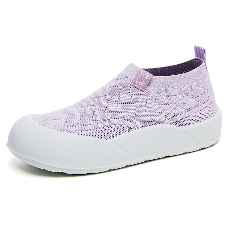 Zapatos de mujer nuevos zapatos de enfermería transpirables de verano zapatos casuales suaves simples zapatos de mujer de color sólido zapatos de suela gruesa zapatos de mujer