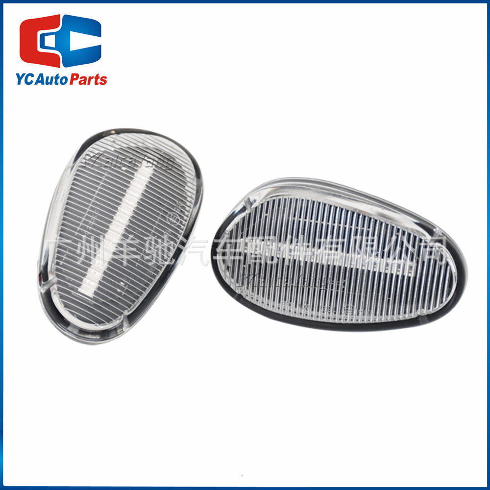 Aplicable a Alfa Romeo 145 146 automóvil LED dinámico flujo de agua lámpara de hoja de lámpara de señal de dirección luz lateral