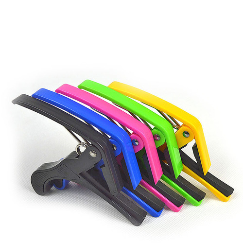 Guitar capo plastic clip electric guitar big hand grip ukulele capo ABS material durable