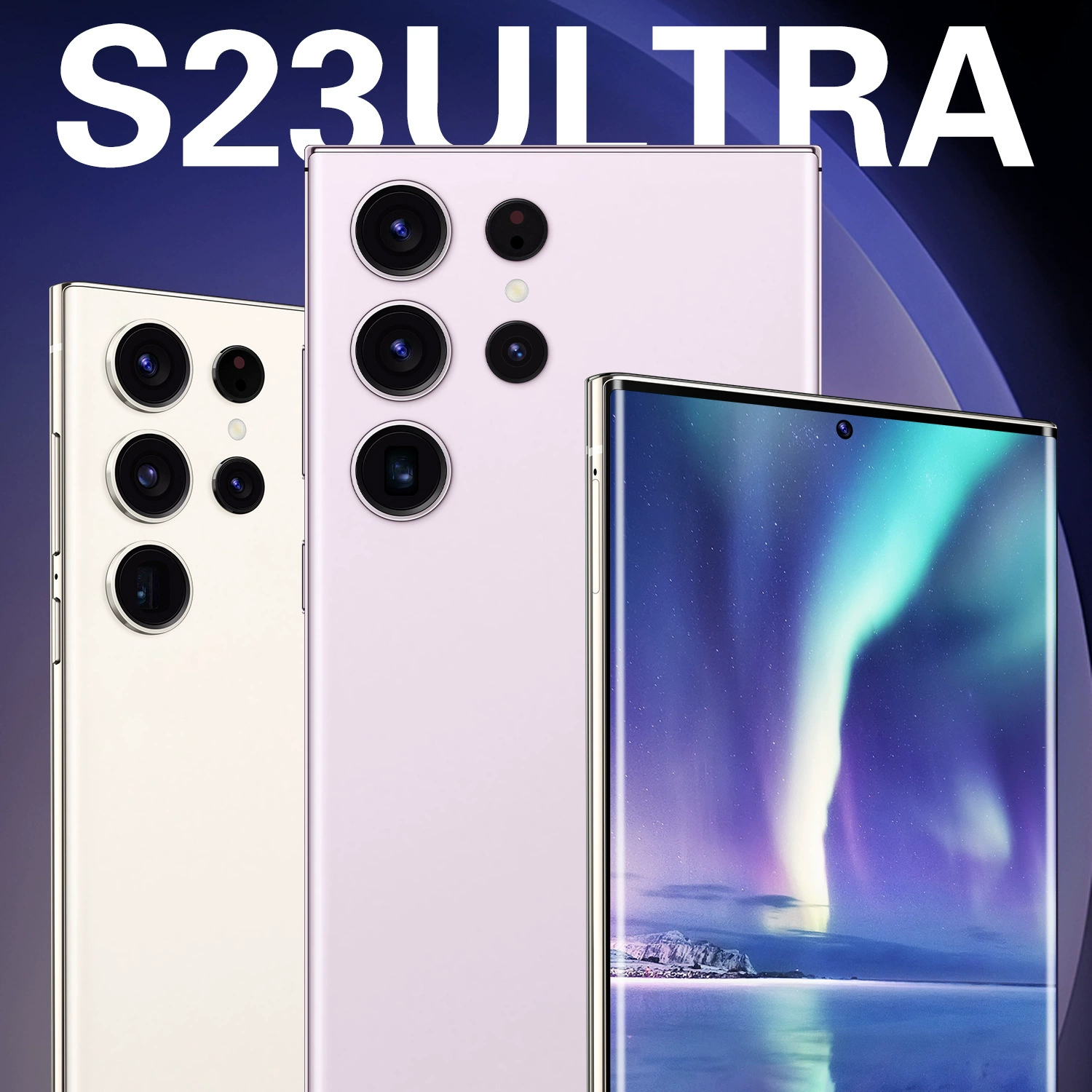 (Граница торговли), S23, мобильный телефон, элитный смартфон, 7,3 дюйма, широкий экран, Android 13
