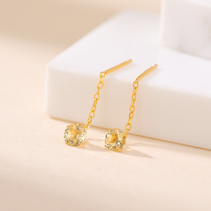 Mẫu vàng Citrine