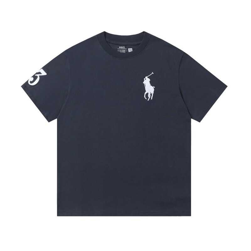 美国Polo ralph lauren拉夫劳伦男士大马标经典纯棉圆领短袖T恤|undefined