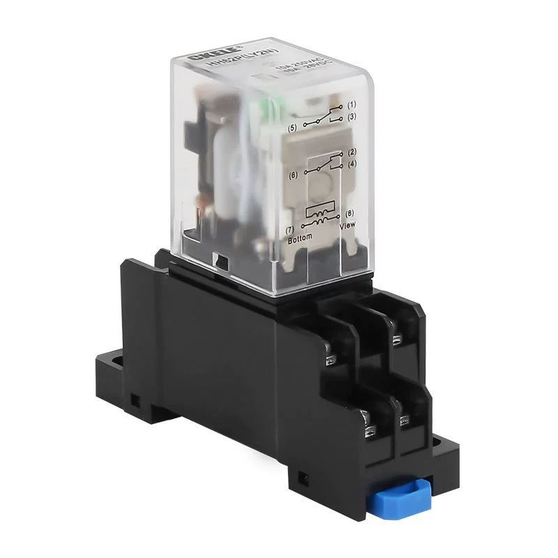 Малый промежуточный реле HH62P10A малое реле мощности Ly2n DC24V AC AC22OV