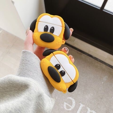 Cute Pluto AirPods Pro3 Apple Bluetooth Headphone Case 3/4 Generation Cartoon Dog Protective Cover Suitable for Use Cute Pluto AirPods Pro3 Apple Bluetooth Headphone Case 3/4 Generation Cartoon Dog Protective Cover Suitable for Use