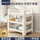 babyviva diaper table baby touch nursing table crib movable newborn bath feeding table